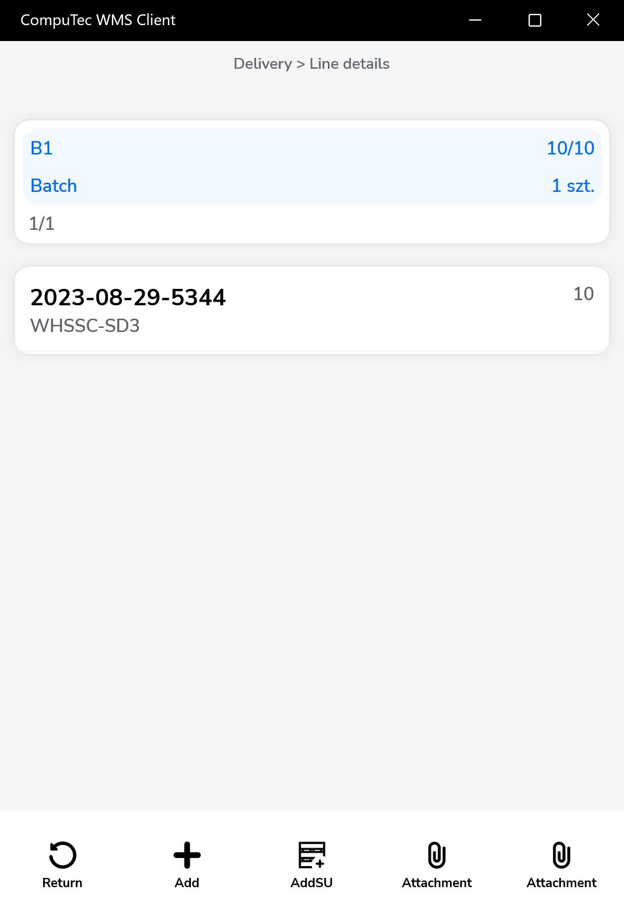 Line Details