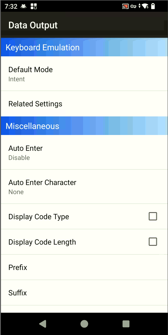 Auto Enter